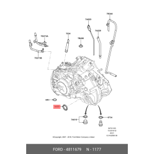 Bague D'étanchéité Différentiel boite automatique AW TF-80SC TF-81SC Volvo