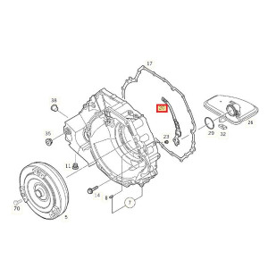 Joint Métal Pompe à huile...