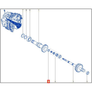 Bague d'étanchéité Arbre...