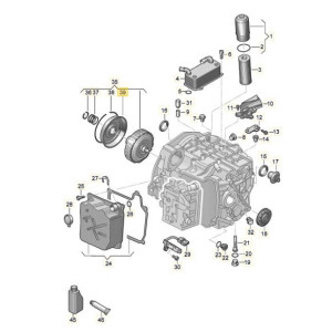 couvercle Embrayage boite DSG 7 DQ500, couvercle Embrayage boite DSG 7