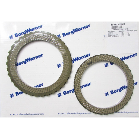 KIT DISQUES DE FRICTION MPS6 POWERSHIFT 6DCT450 6DCT470 BORG WARNER